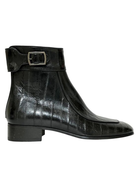 Saint Laurent Paris Miles Ankle Boots Leather Short 43 Black main image 14